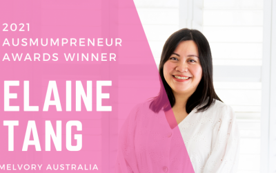 2021 AusMumpreneur Awards – Elaine Tang, Melvory Australia