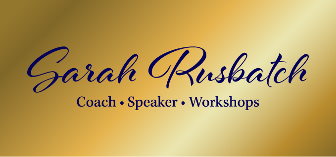 Sarah Rusbatch Gold Logo
