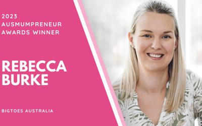 2023 Ausmumpreneur Awards Winner – Rebecca Burke