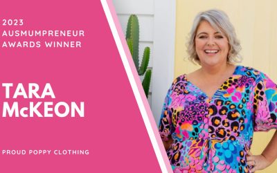 2023 Ausmumpreneur Awards Winner – Tara McKeon