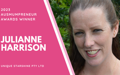 2023 Ausmumpreneur Awards Winner – Julianne Harrison