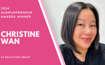 2024 Ausmumpreneur Awards Winner – Christine Wan