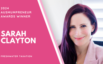 2024 Ausmumpreneur Awards Winner – Sarah Clayton